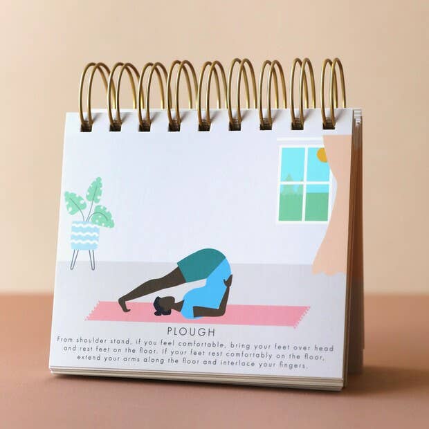 Daily Yoga Poses Flip Chart | Wellbeing