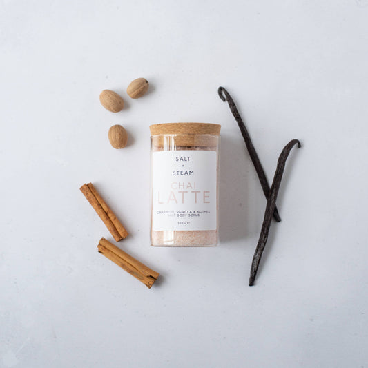 Chai Latte – Spiced Vanilla Body Scrub | Vegan Skincare