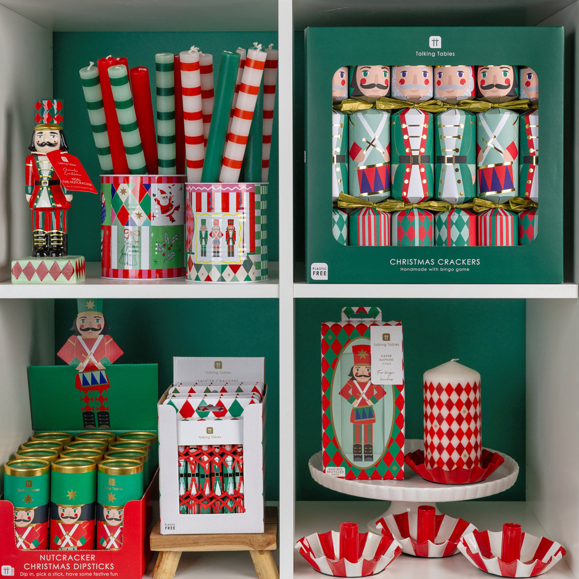 Nutcracker Christmas Crackers Pack of 6