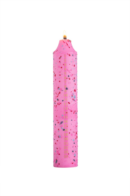 Scented Advent Candles | Christmas Countdown Candles | Confetti & Stripe Designs