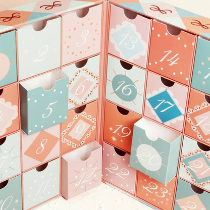 Harlequin Fill your own Advent Calendar | Reuseable Christmas Home Decor