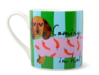 Coming in Hot Mug | Funny Kitchen Mug, Novelty Gift