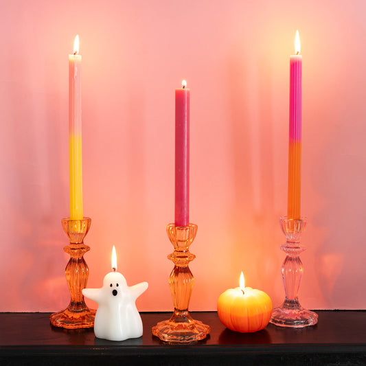 Halloween Ghost Shaped Candle | Spooky Decorative Candle for Parties & Trick-or-Treat