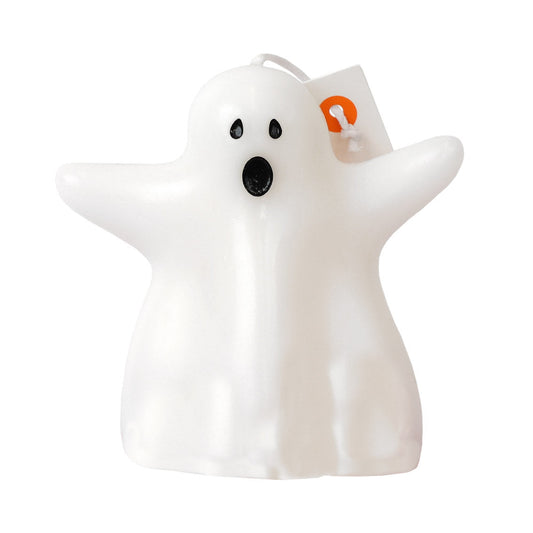 Halloween Ghost Shaped Candle | Spooky Decorative Candle for Parties & Trick-or-Treat