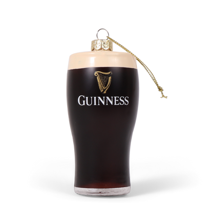 Guinness Glass Decoration | Christmas Bauble Collectible