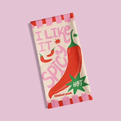 I Like It Spicy Tea Towel | Chilli Pepper Kitchen Towel