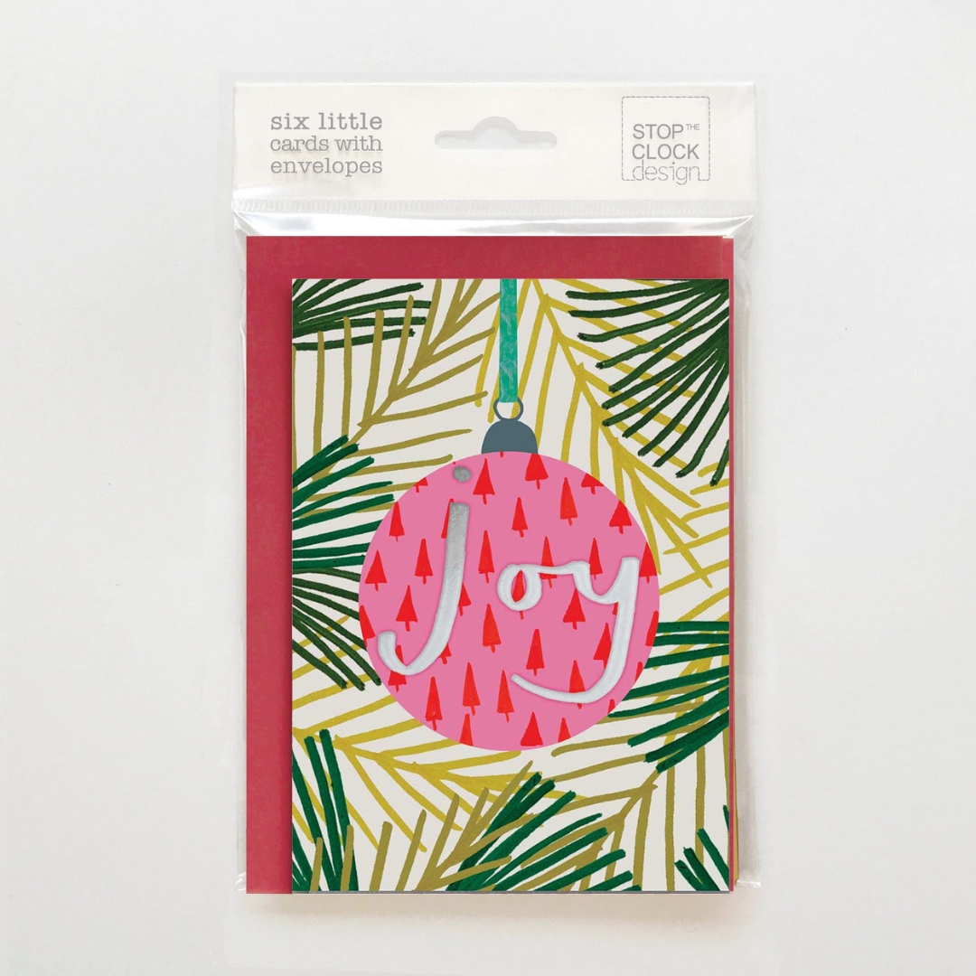 Christmas Joy Cards Pack of 6