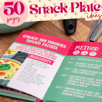 Girl Dinner Recipe Book | 50 Snack Plate Ideas for Hot Girl Nights