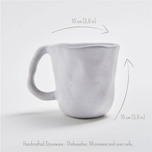 Natural Shaped White Mug