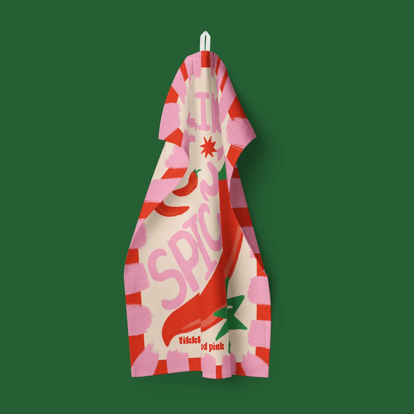 I Like It Spicy Tea Towel | Chilli Pepper Kitchen Towel
