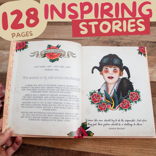 Be Inspired: Badass Women — Illustrated History Book