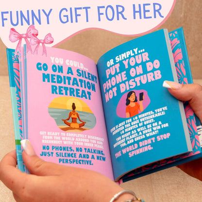 Living Your Best Life | Funny Motivational Self-Care Gift Book