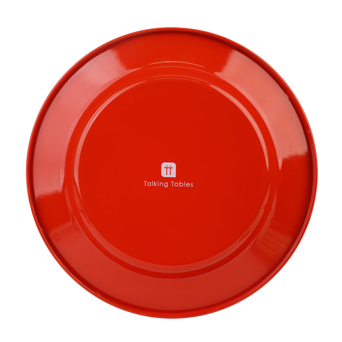 Bon Appetit Tomato Enamel Plate | Vintage Tableware
