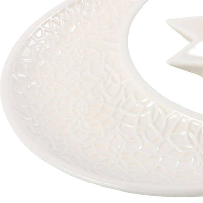 Crescent Moon and Star Trinket Dishes | Celestial Home Accessories