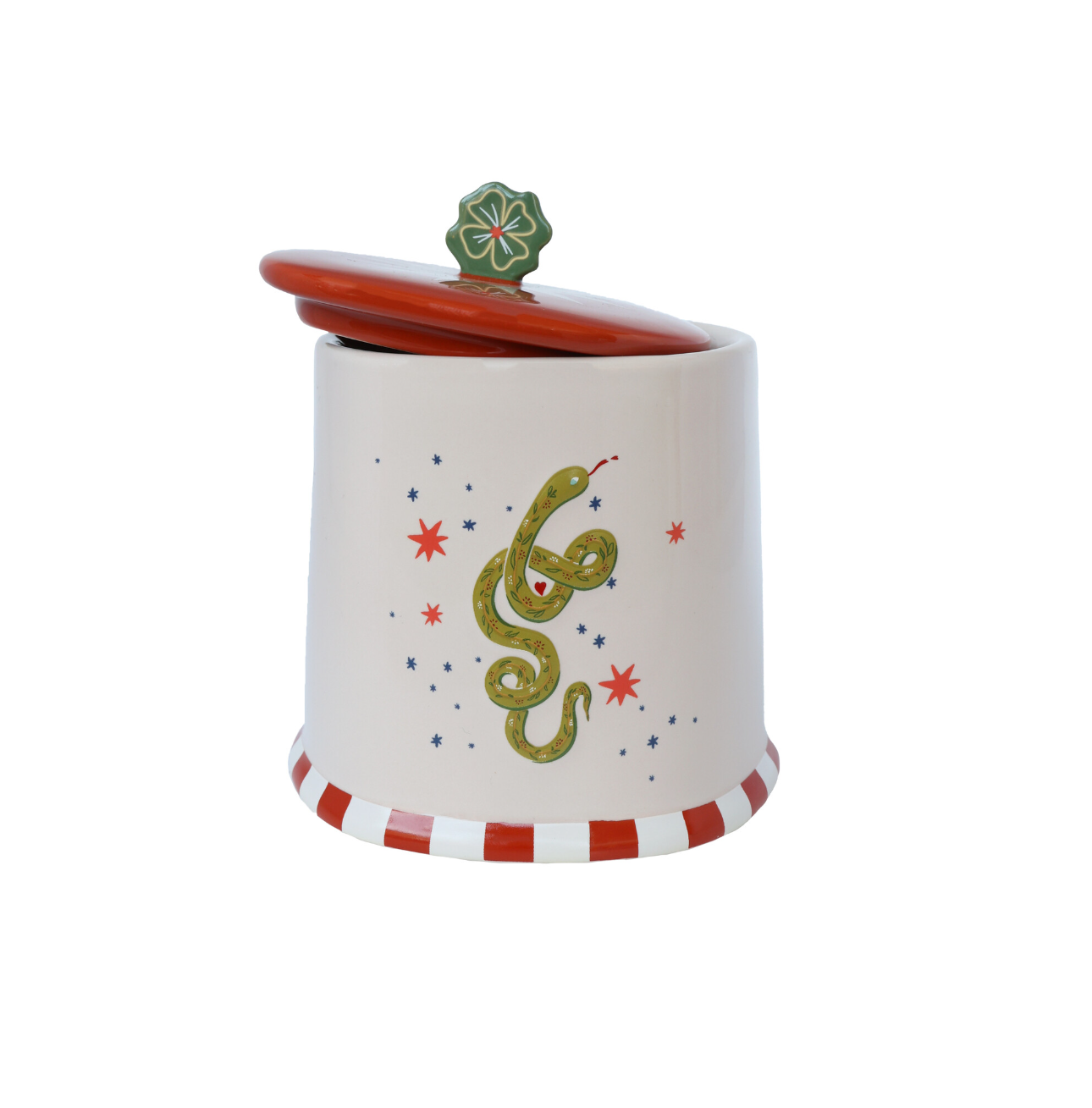 Jar Snake with Stars | Unique Home Storage Gift