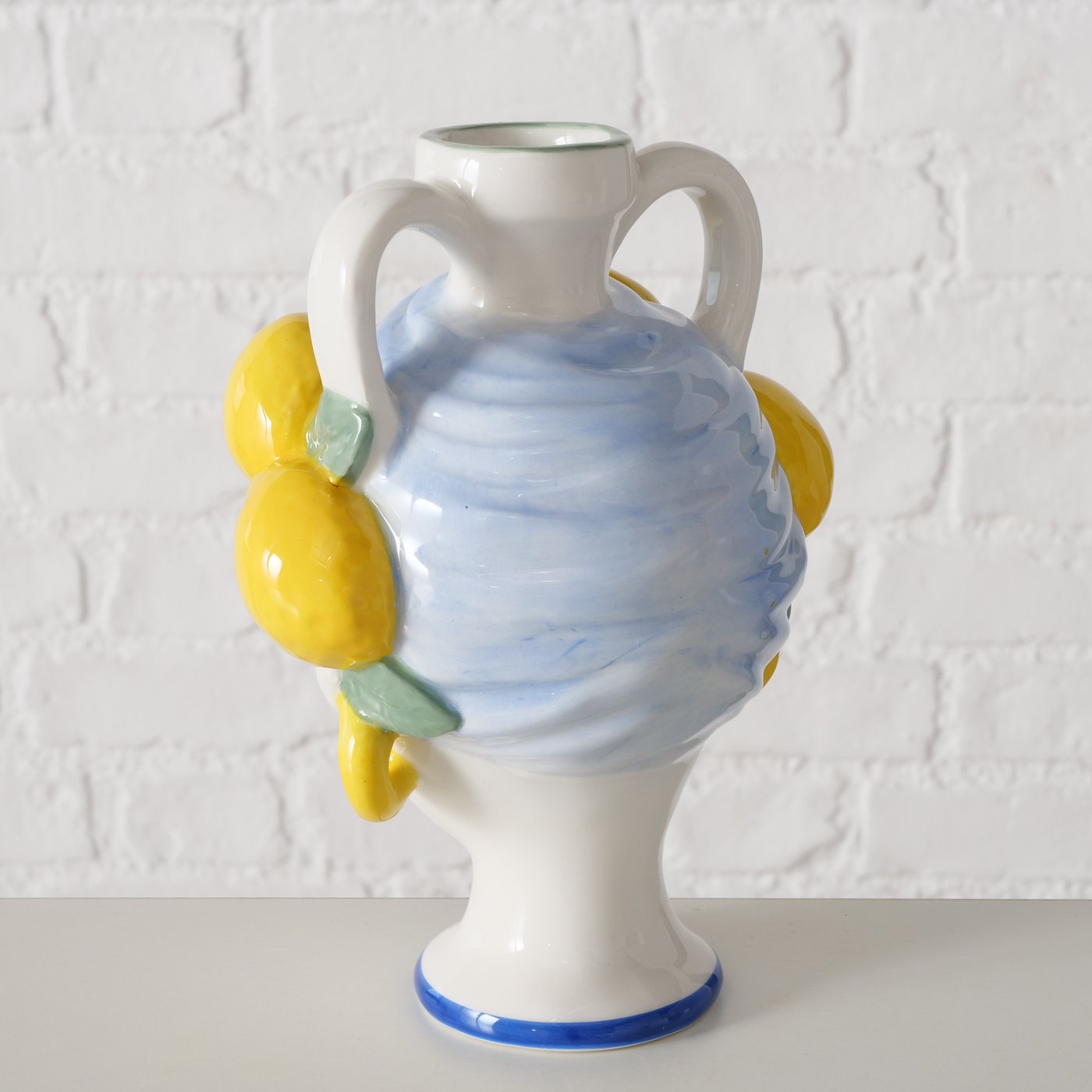 Lady Lemon Vase | Multi-Coloured Freestanding Ceramic Vase