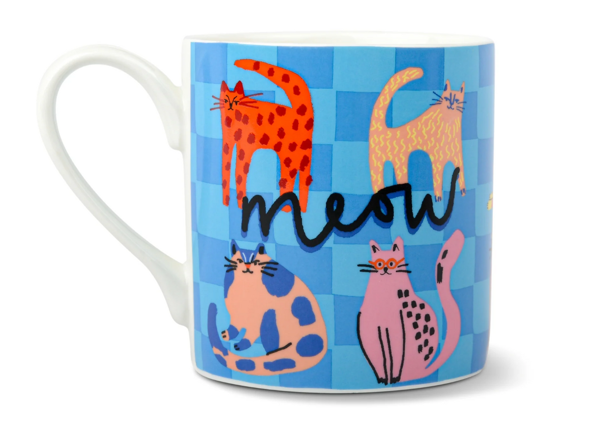 Meow Mug | Funny Cat Mug, Cat Lover Gift