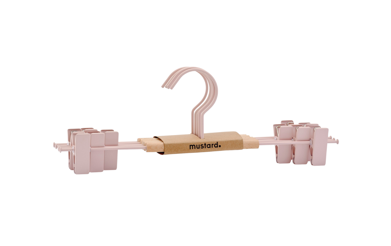 Mustard Made Adult Clip Hangers - Blush