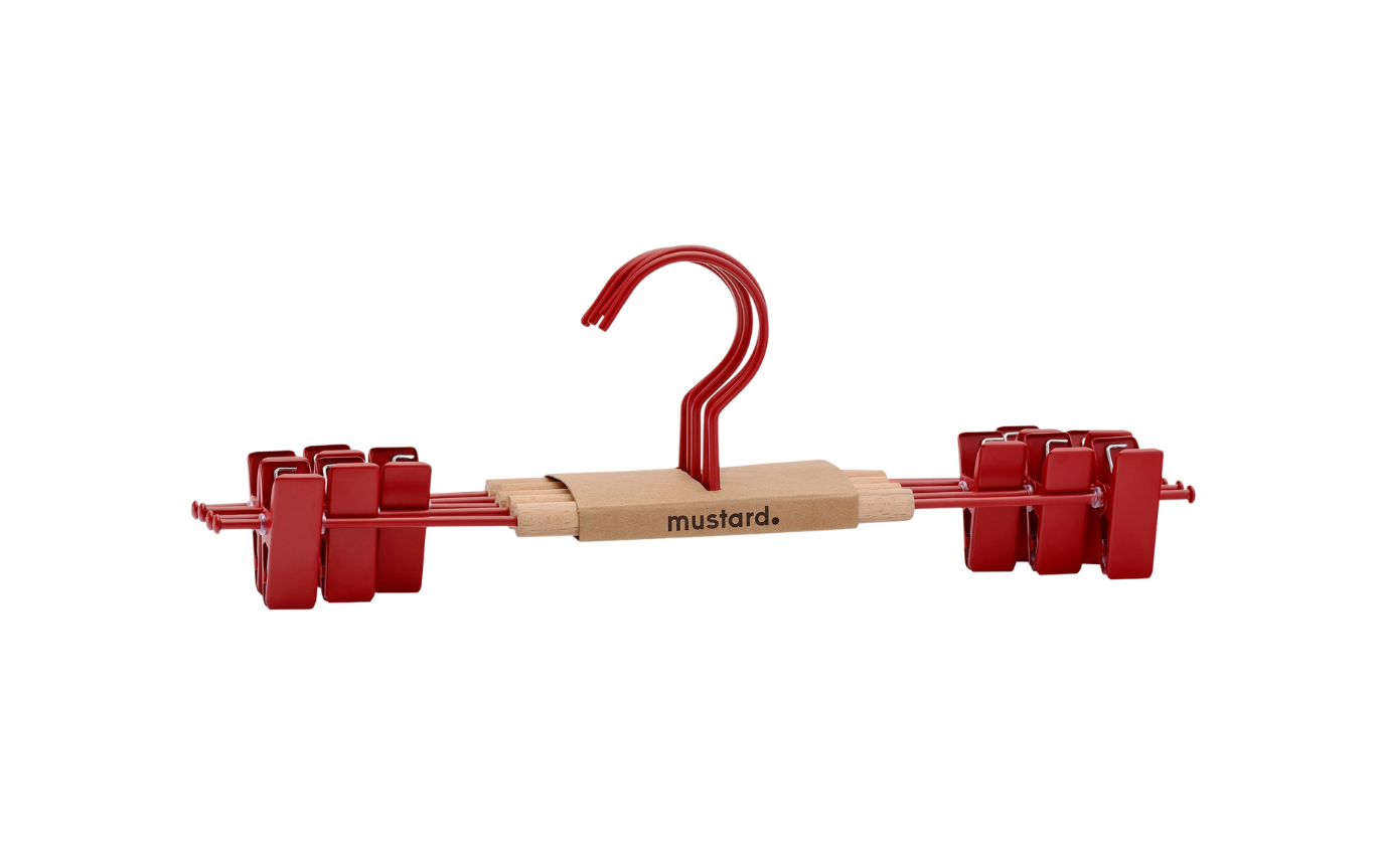 Mustard Made Adult Clip Hangers - Poppy