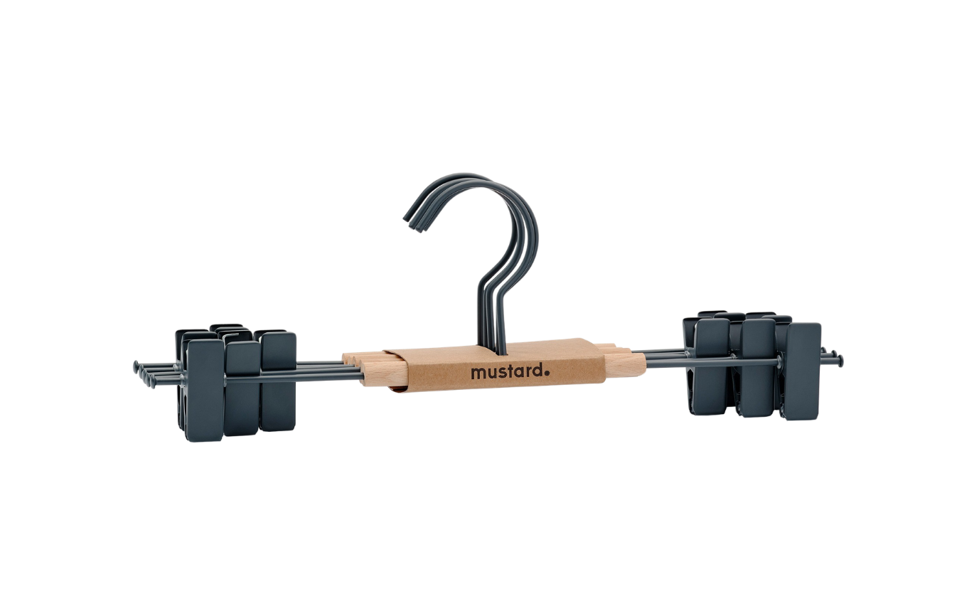 Mustard Made Adult Clip Hangers - Slate