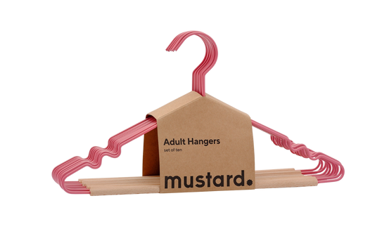Mustard Made Adult Top Hangers - Berry
