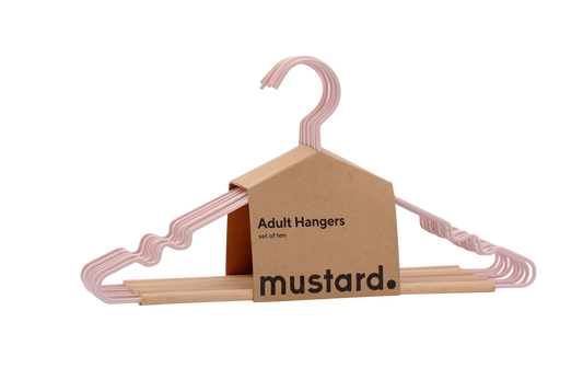 Mustard Made Adult Top Hangers - Blush