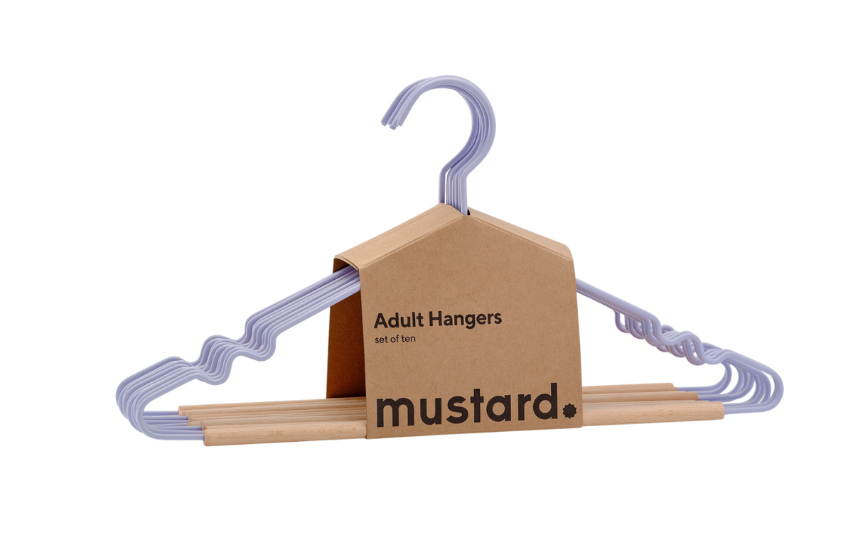 Mustard Made Adult Top Hangers - Lilac