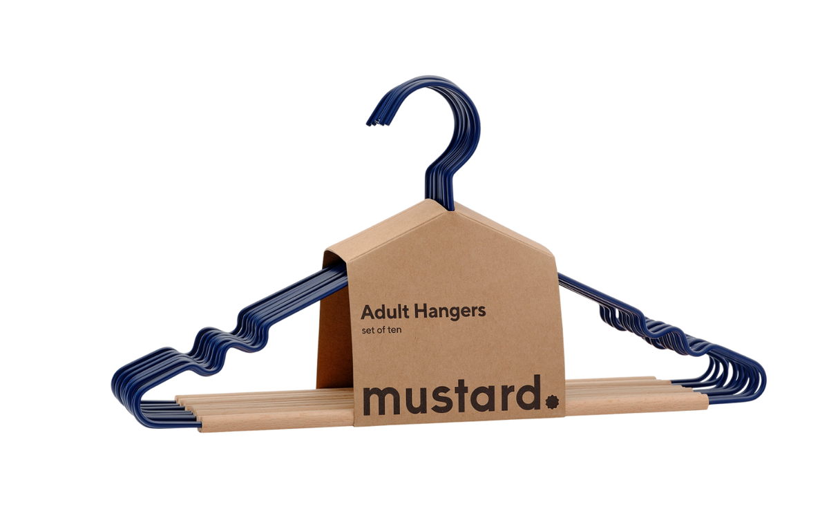 Mustard Made Adult Top Hangers - Navy