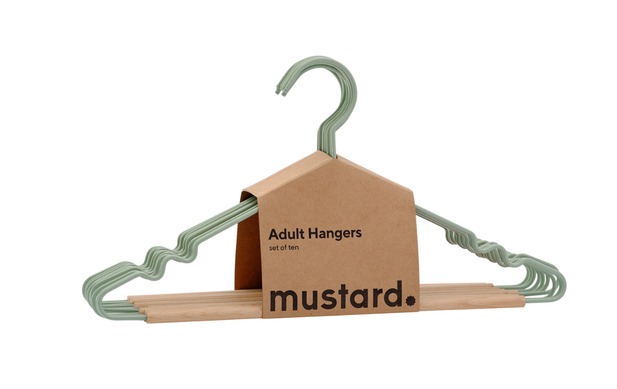 Mustard Made Adult Top Hangers - Sage