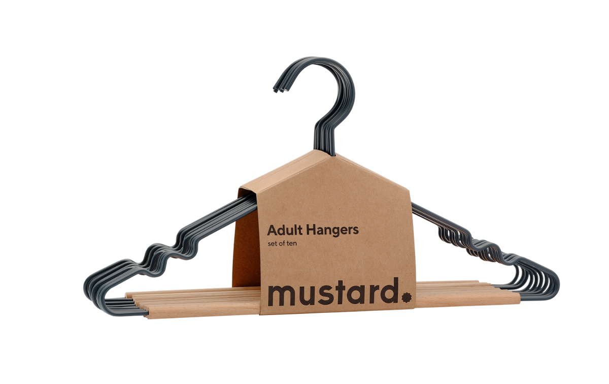 Mustard Made Adult Top Hangers - Slate