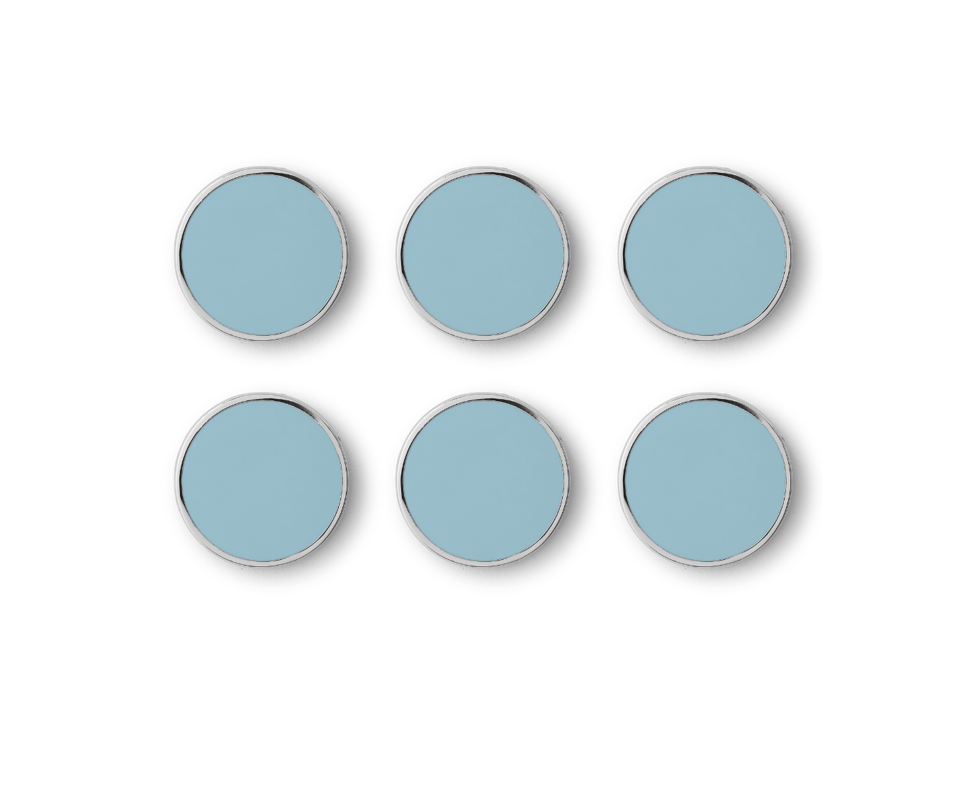 Mustard Made Buttons Locker Magnets - Ocean