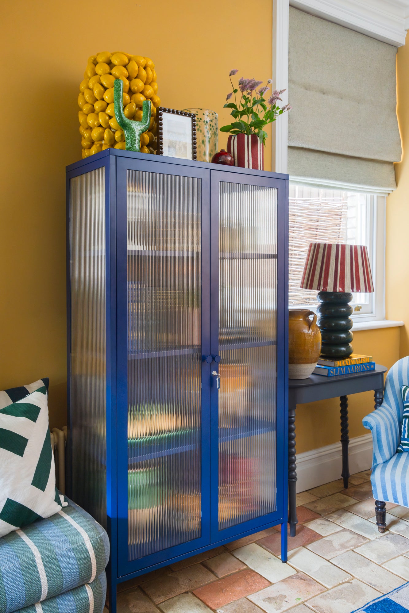 Mustard Made Collector Locker - Navy