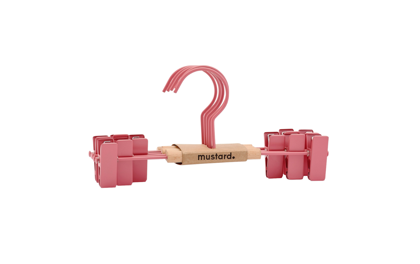 Mustard Made Kids Clip Hangers - Berry