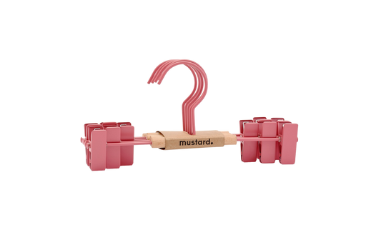 Mustard Made Kids Clip Hangers - Berry