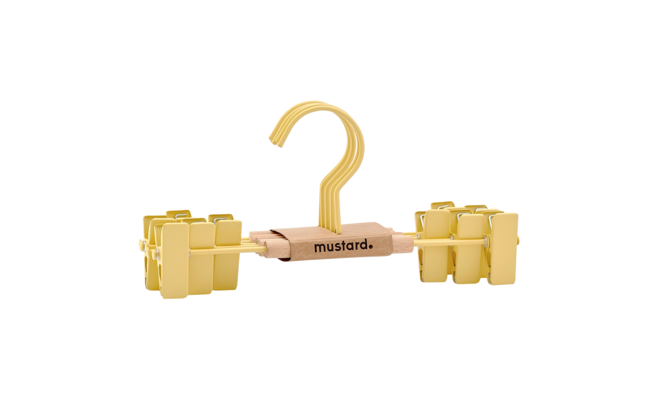 Mustard Made Kids Clip Hangers - Butter