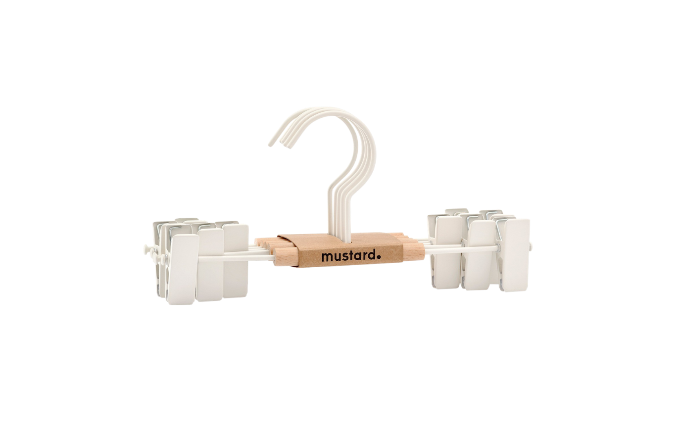 Mustard Made Kids Clip Hangers - Chalk