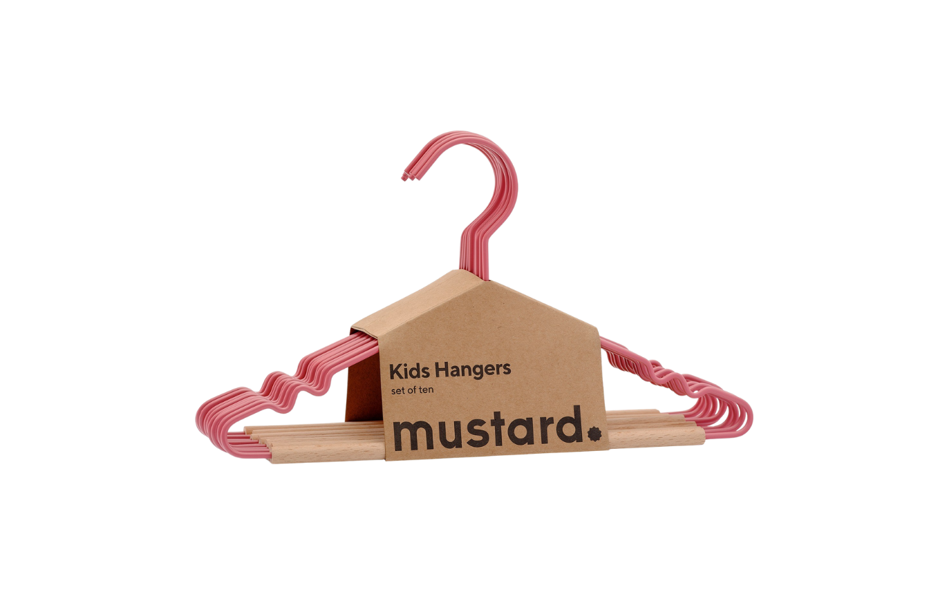 Mustard Made Kids Top Hangers - Berry