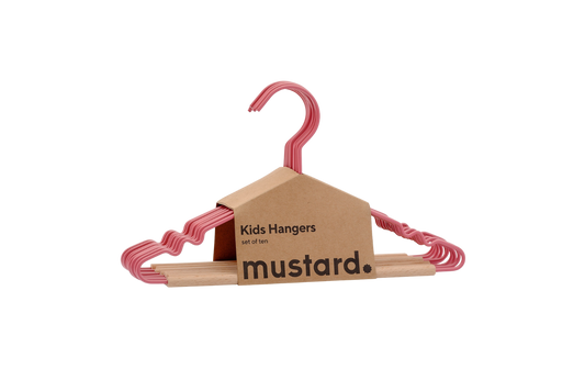 Mustard Made Kids Top Hangers - Berry