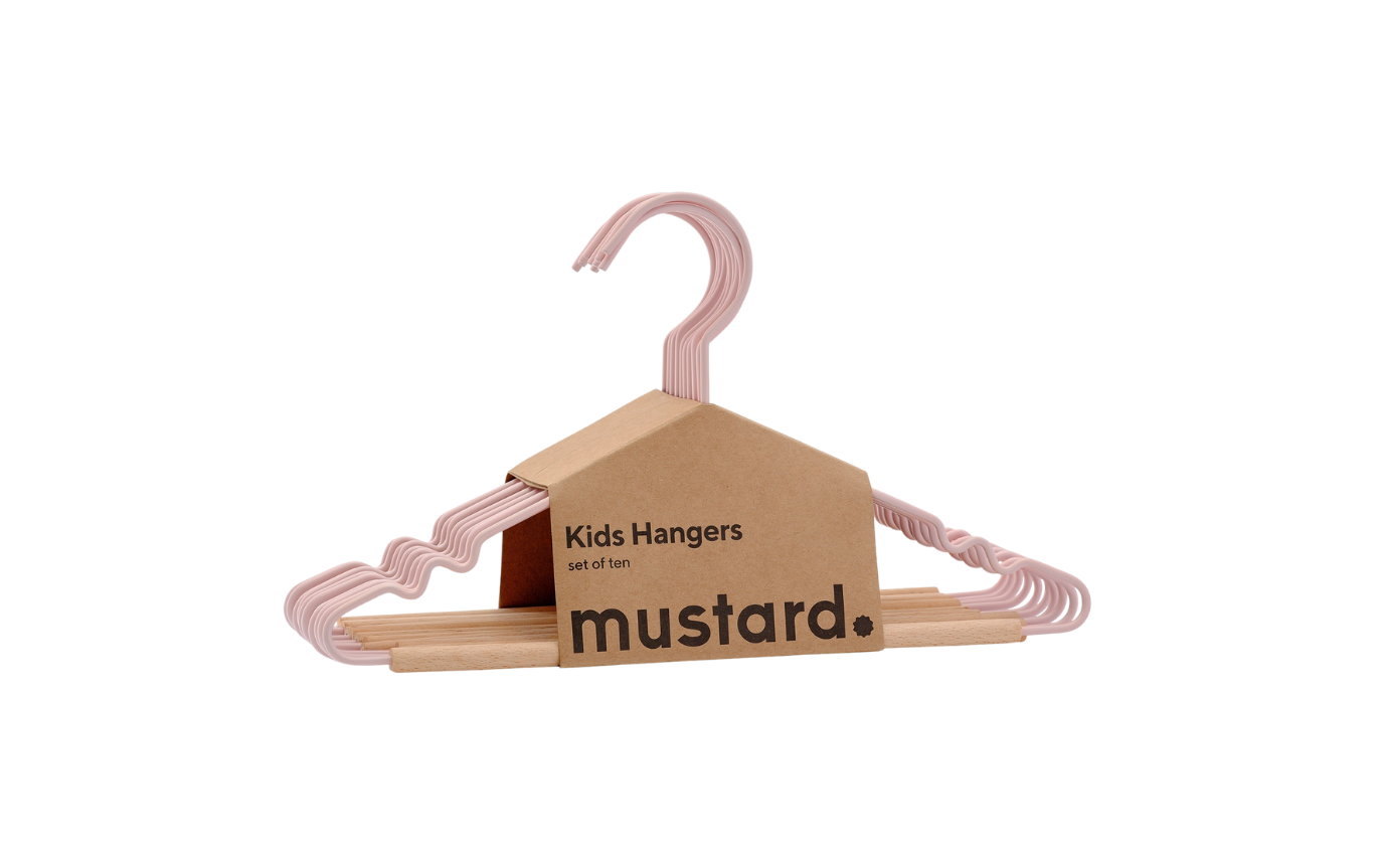 Mustard Made Kids Top Hangers - Blush