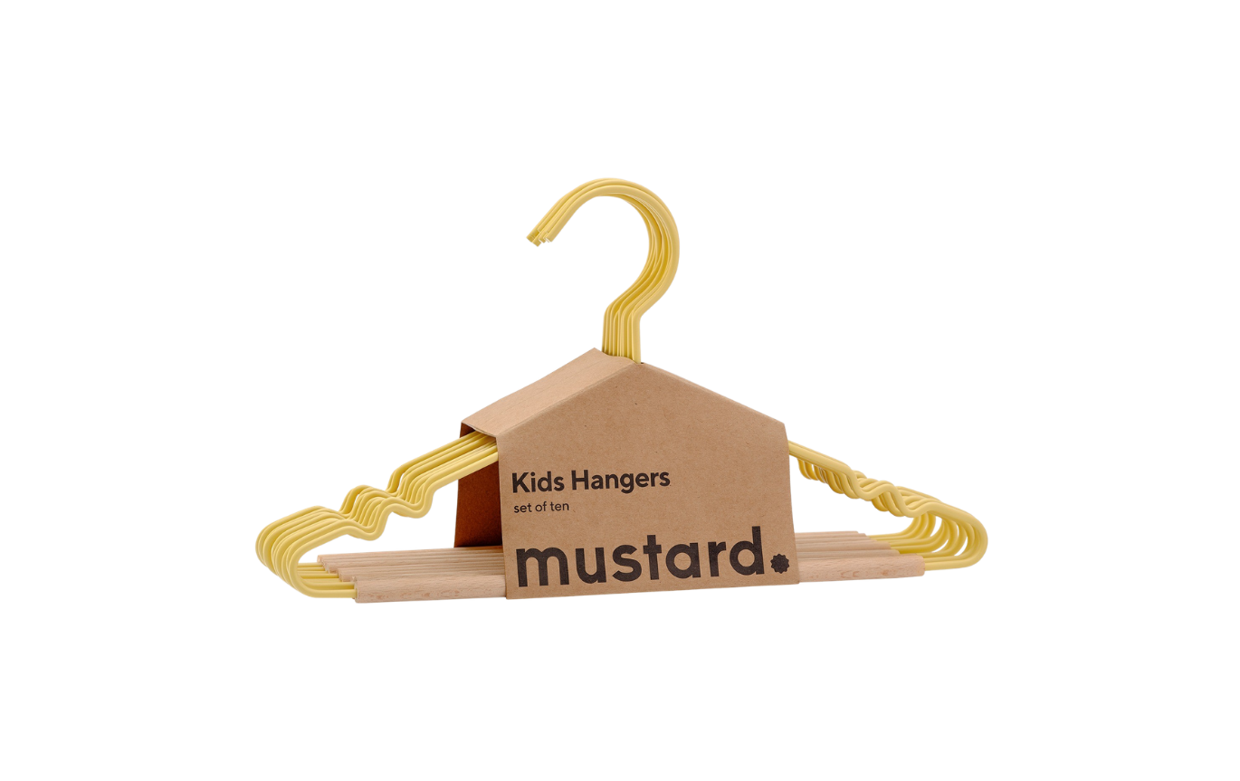 Mustard Made Kids Top Hangers - Butter