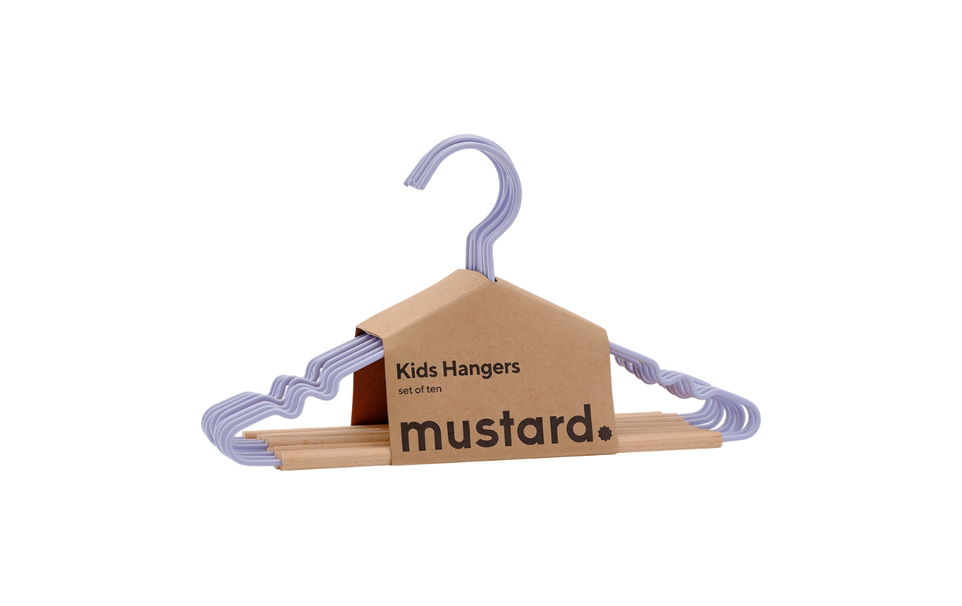 Mustard Made Kids Top Hangers - Lilac