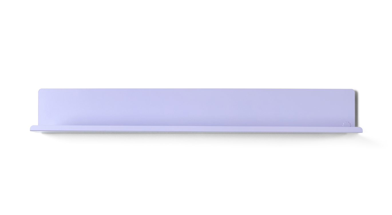 Mustard Made Ledge Floating Shelf - Large Lilac