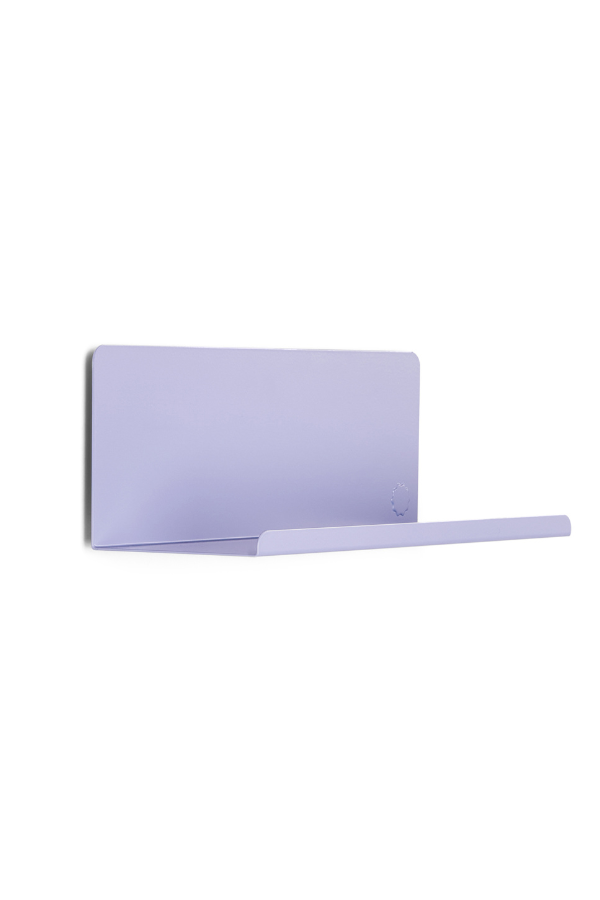 Mustard Made Ledge Floating Shelf - Small Angled Lilac