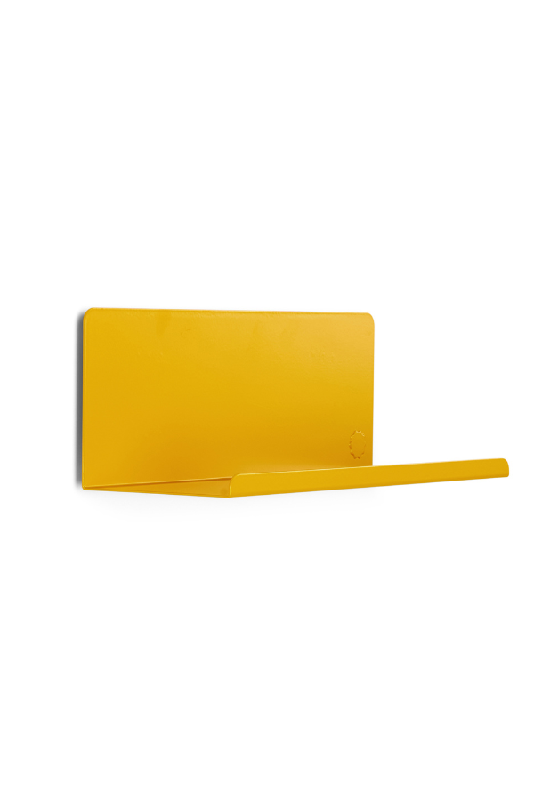 Mustard Made Ledge Floating Shelf - Small Angled Mustard