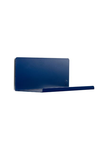 Mustard Made Ledge Floating Shelf - Small Angled Navy