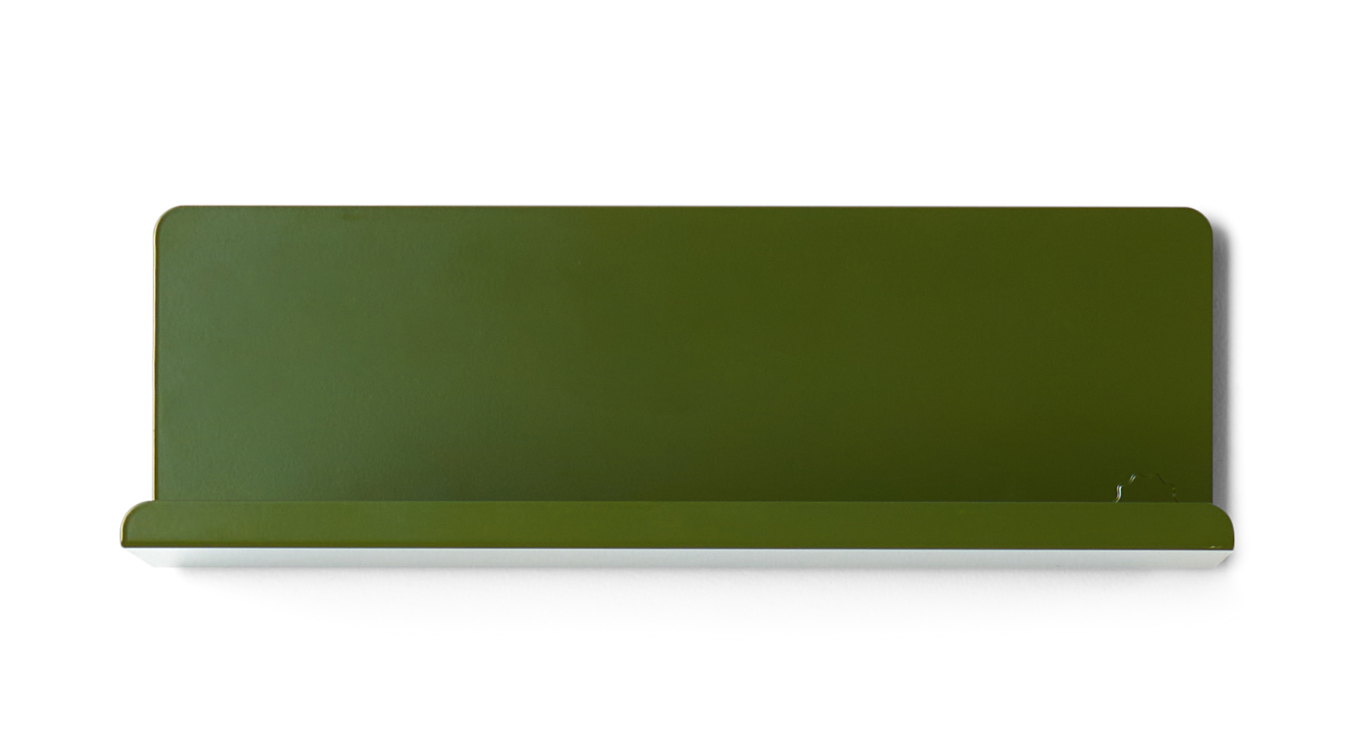 Mustard Made Ledge Floating Shelf - Small Olive
