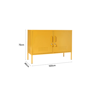 Mustard Made Lowdown Locker - Dimensions