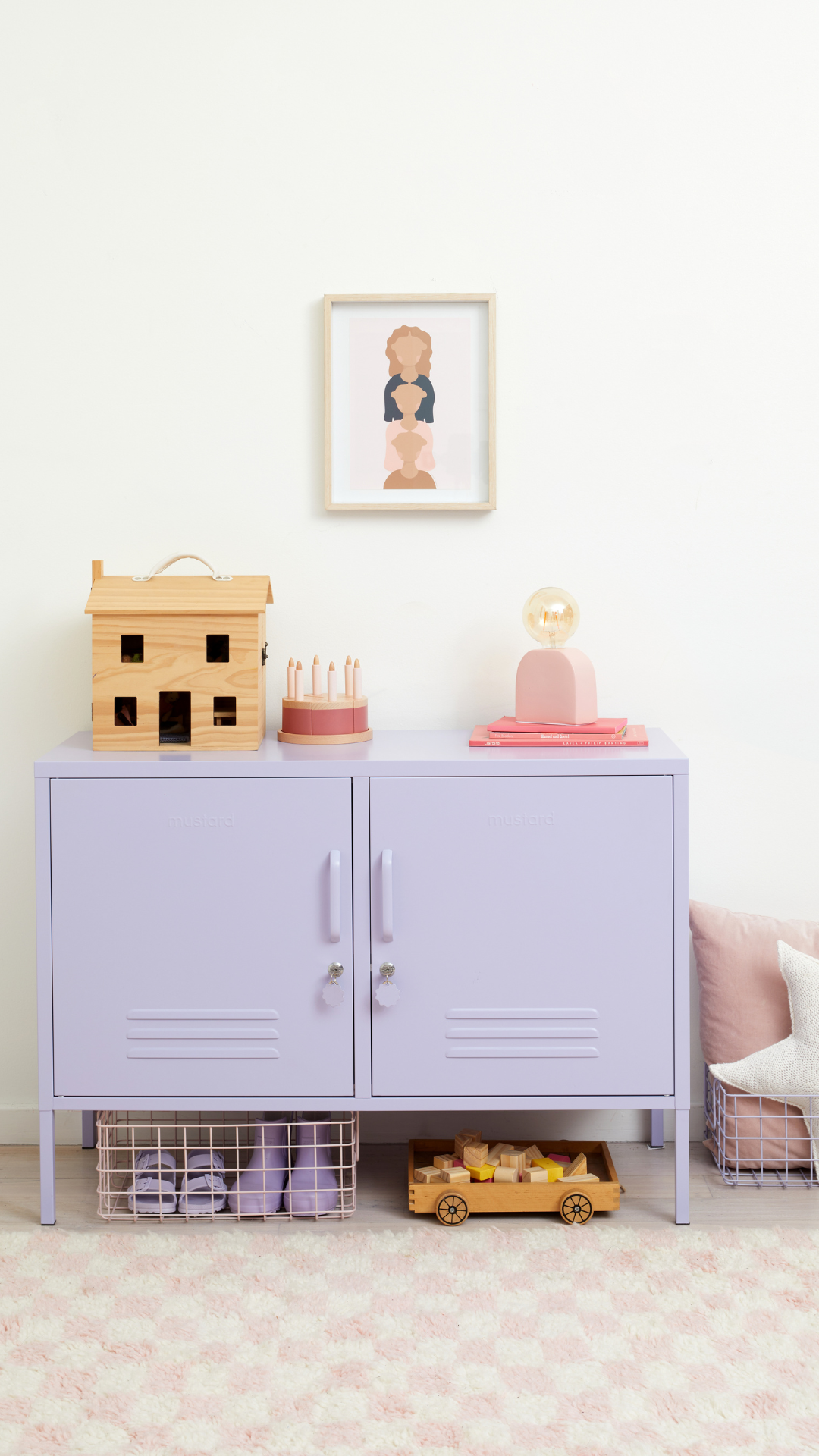Mustard Made Lowdown Locker - Lilac