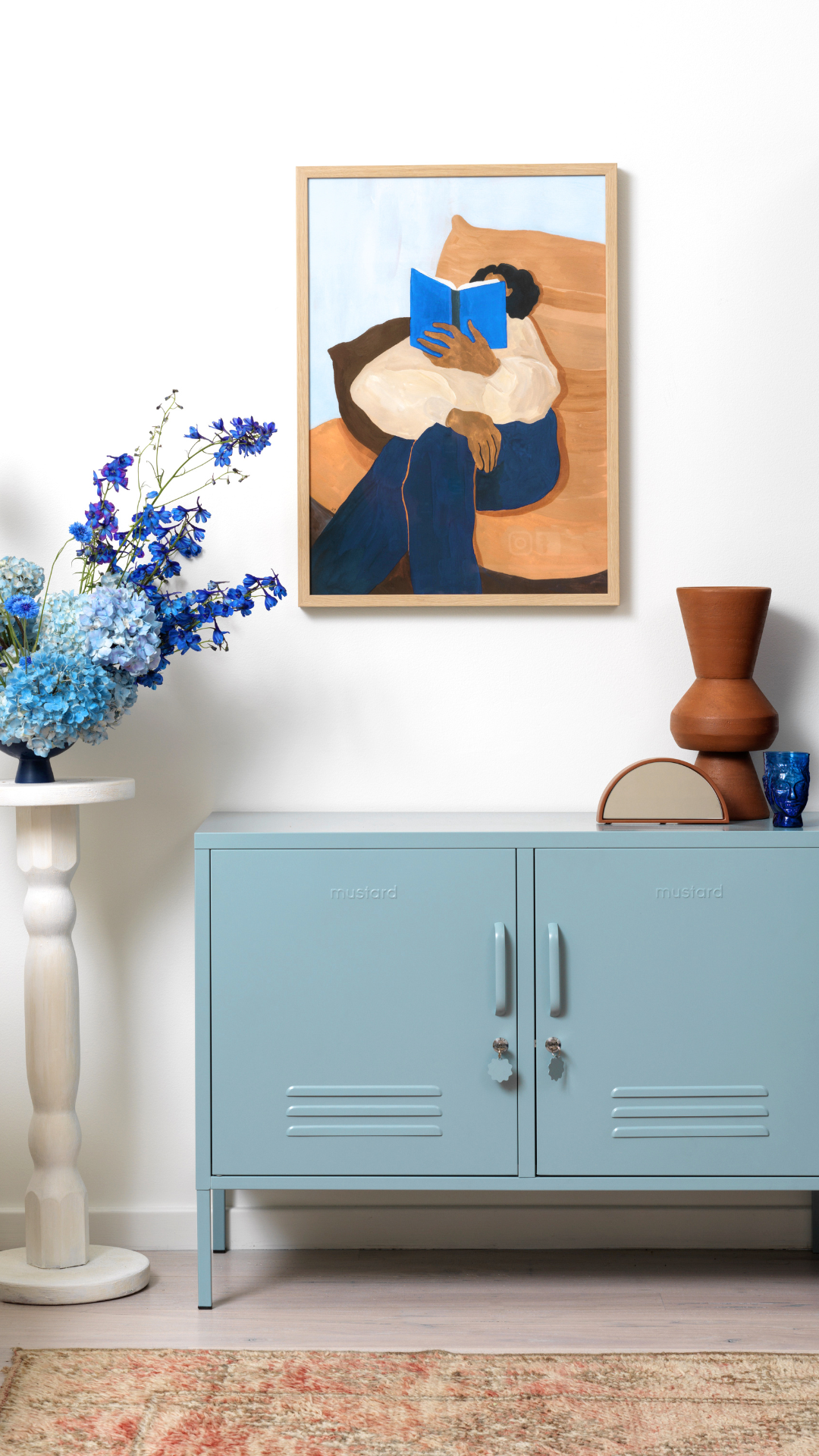 Mustard Made Lowdown Locker - Ocean