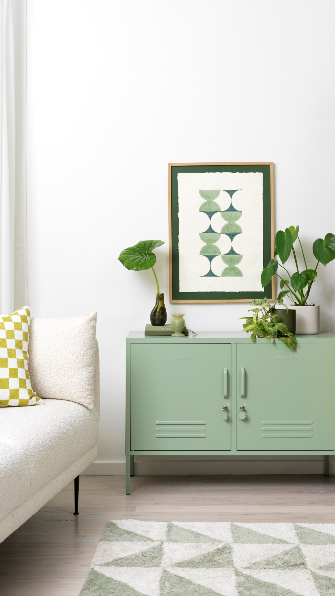 Mustard Made Lowdown Locker - Sage Green